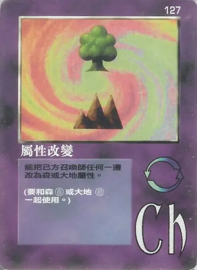 屬性改變