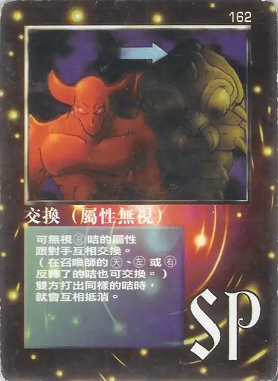 交換（屬性無視）