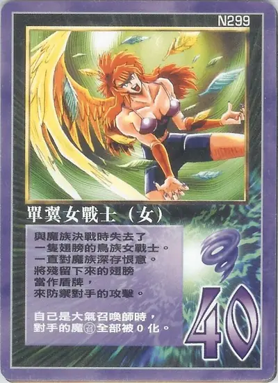 單翼女戰士